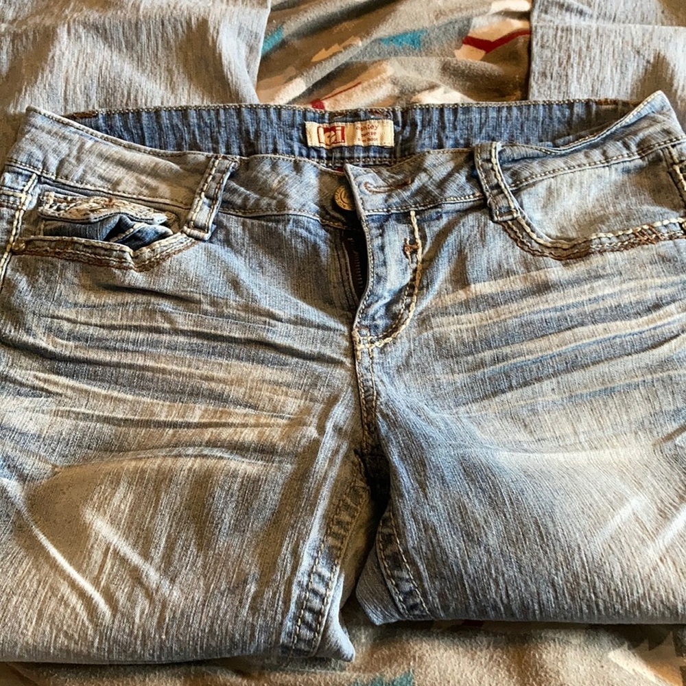 Juniors Lei Ashley Slim Bootcut Jean